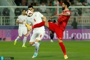 عکس| پوستر خلیج فارسی فدراسیون فوتبال برای بازی ایران و قطر