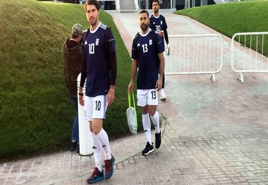 بازیکن خط خورده در جمع ملی‌پوشان/ زمین تمرین تیم ملی و اولین تمرین قدوس+ تصاویر
