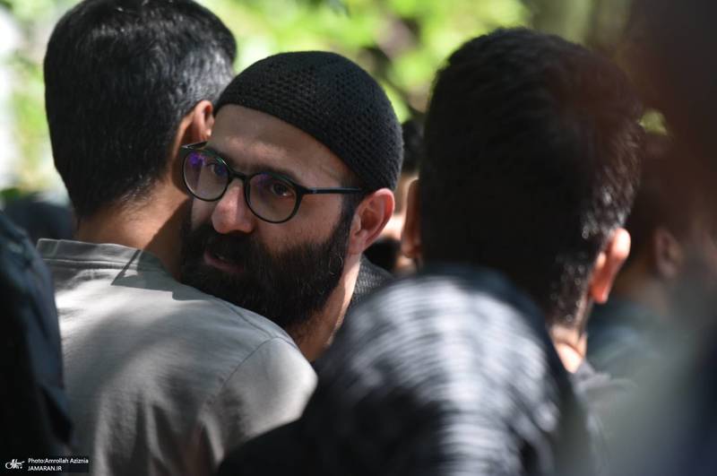 مراسم چهلمین روز درگذشت حمید هیراد در بهشت زهرا