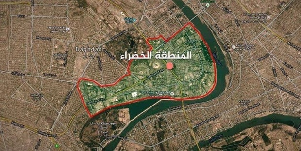 حمله خمپاره‌ای به سفارت آمریکا در بغداد + عکس و فیلم