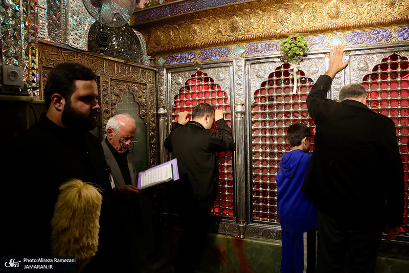 مراسم عزاداری شهادت امام جفعر صادق (ع) در امام زاده صالح (ع)