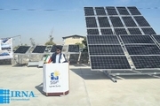 راه اندازی نیروگاه خورشیدی 100کیلوواتی در شهرک صنعتی کمال الملک