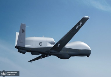 عقب‌نشینی پهپاد‌ جاسوسی آمریکا از حریم هوایی ایران/ جنگنده‌های F14 و پهپادهای تجسسی ایرانی MQ-4C آمریکایی را فراری دادند + عکس