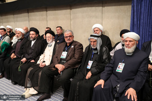 دیدار جمعی از موکب‌داران عراقی با رهبر معظم انقلاب