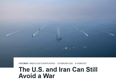 گروه بین‌المللی بحران: ایالات متحده و ایران هنوز می‌توانند از جنگ اجتناب کنند