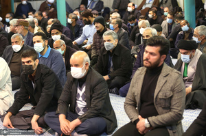مراسم بزرگداشت مرحوم حاج عیسی جعفری و مرحوم سید احمد میریان در حسینیه جماران