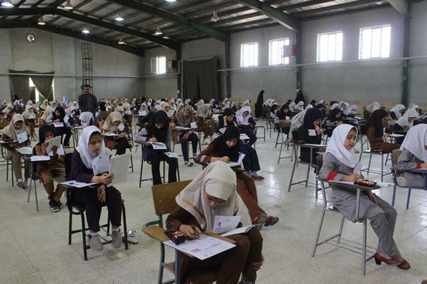 سه هزار و 200 دانش آموز قزوینی در آزمون استعداد سنجی شرکت کردند