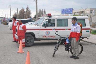 هلال احمر به58 حادثه دیده در سیستان وبلوچستان خدمات رسانی کرد