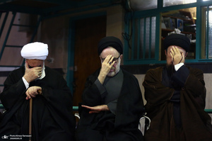 مراسم تشییع آیت الله حسن صانعی (ره) از حسینیه جماران - 3