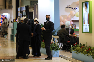 بازدید رئیس مؤسسه تنظیم و نشر آثار امام خمینی (س) از نمایشگاه قرآن