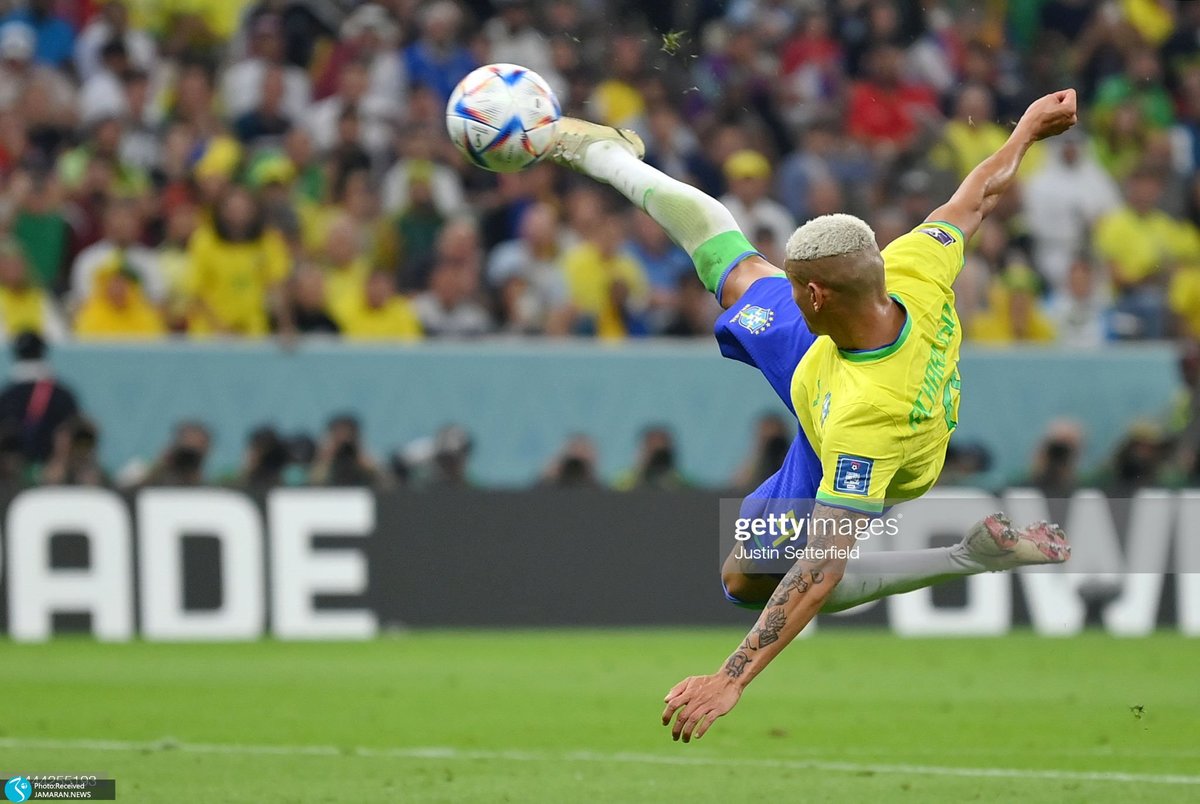 عکس| سوپرگل ریچارلیسون در جام جهانی ۲۰۲۲