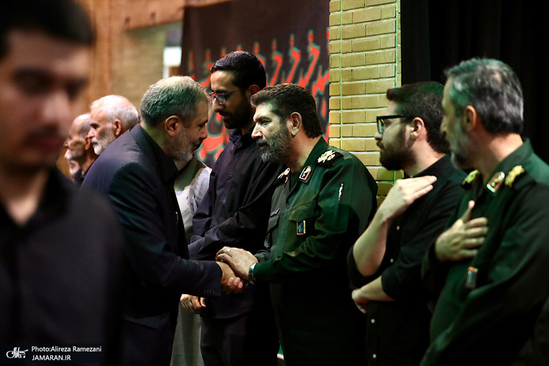 مراسم چهلمین روز شهادت سردار حاج حسن محقق