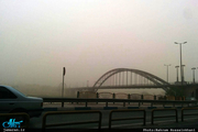 10 شهر خوزستان با گرد و خاک بیش از حد مجاز 
