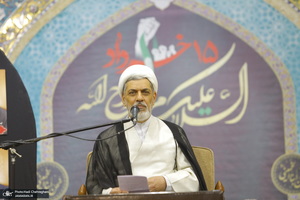 مراسم سالگرد ارتحال امام خمینی (س) از سوی رهبر معظم انقلاب اسلامی در قم - ناصر رفیعی