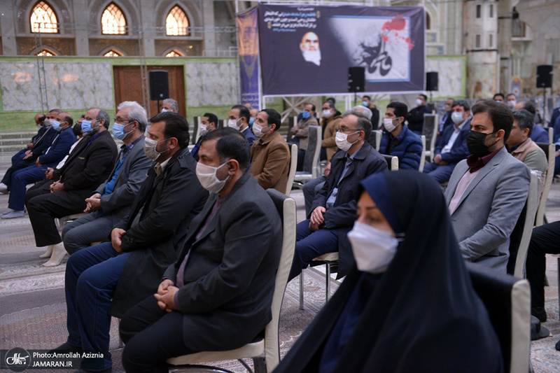تجدید میثاق مدیران و کارکنان نهضت سواد آموزی با آرمان های حضرت امام(س)