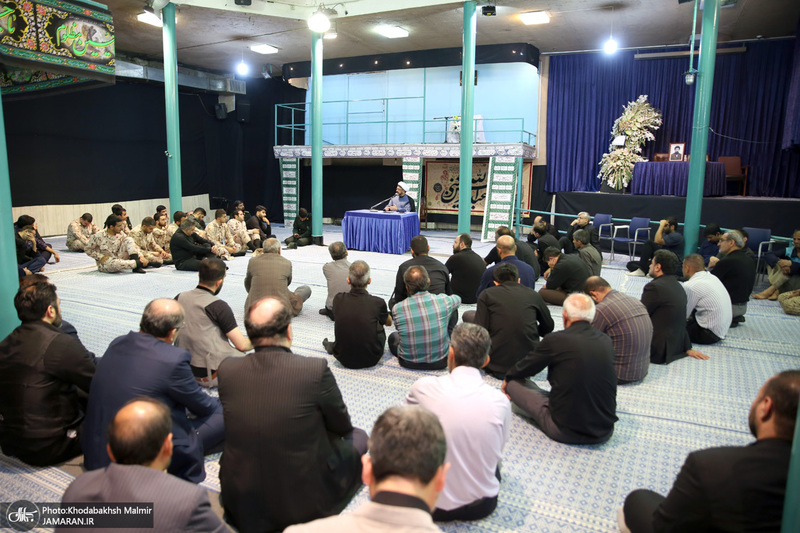 مراسم عزاداری کارکنان موسسه تنظیم ونشر آثار امام خمینی (س) به مناسبت دهه اول محرم