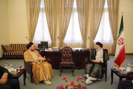 تولیت آستان قدس رضوی با رئیس مجلس اعلاء اسلامی عراق دیدار کرد