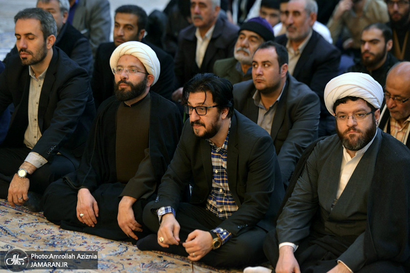 تجدید میثاق امام جمعه و مسئولین شهرستان پرند با آرمان های امام خمینی(س)