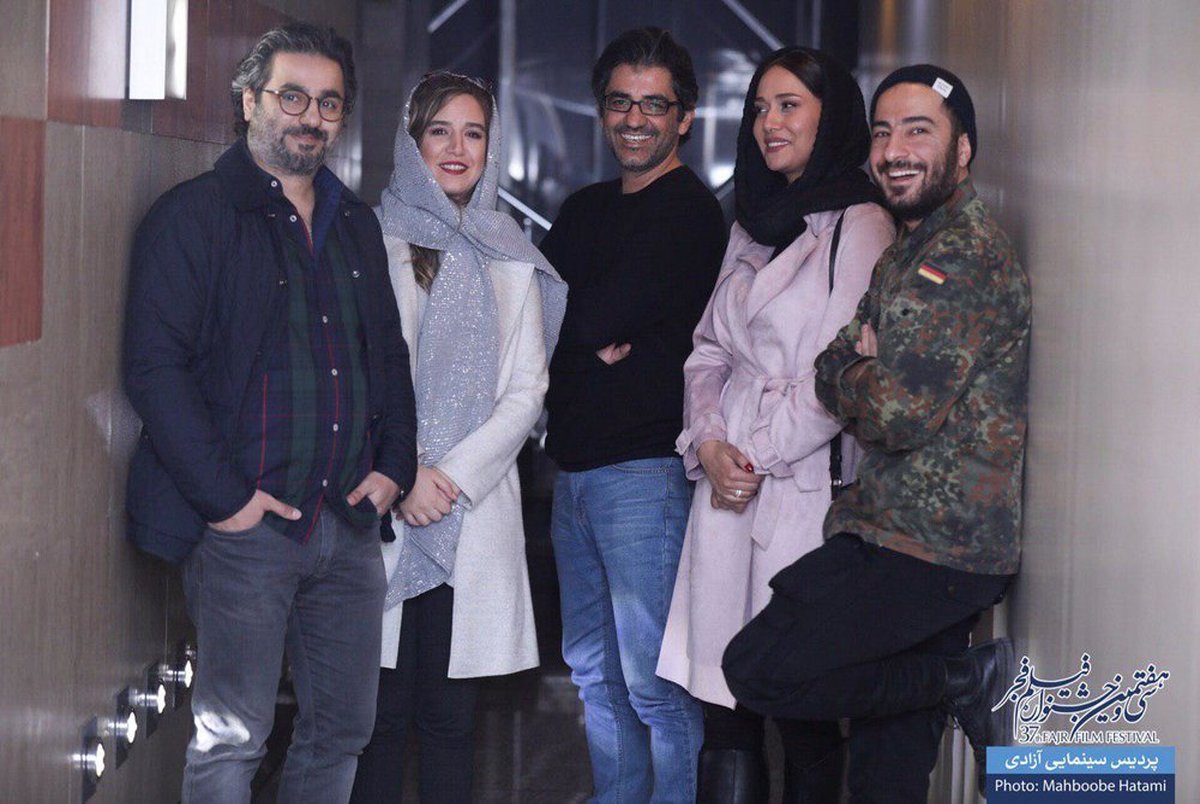  پریناز ایزدیار، نوید محمدزاده و ستاره پسیانی در سینما آزادی+تصاویر