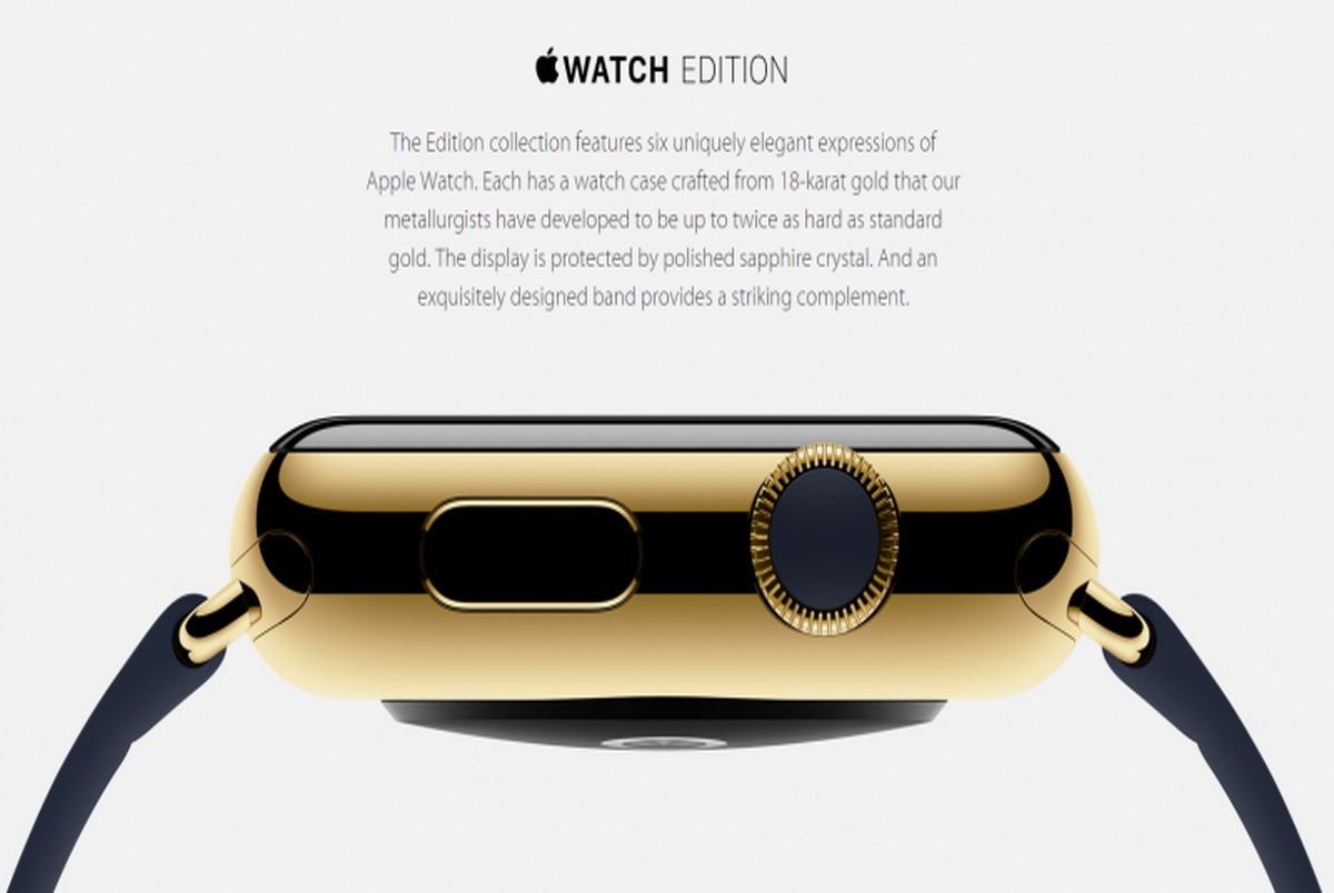 ساعت هوشمند طلایی اپل بیش از ۹۰۰ دلار قیمت دارد