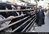 حجت الاسلام دعایی در مراسم تدفین پاشایی+ عکس