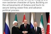 ظریف خبر داد: حرکت برای رسیدن به آتش‌بس پایدار در سوریه