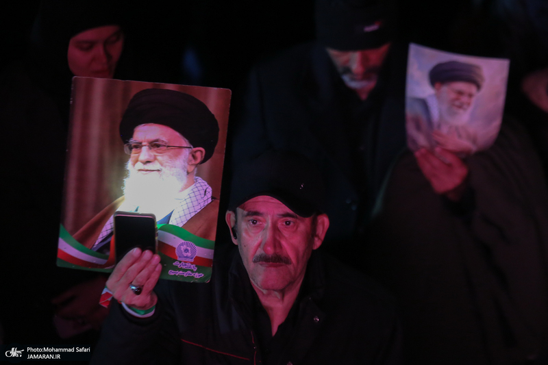 اجتماع حمایت از رزمندگان در مقابله با دشمن آمریکایی - صهیونی در پرند-۱