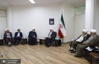 دیدار اعضای شورای سیاستگذاری همایش وکلای شرعی امام خمینی(س) با آیت‌الله اعرافی
