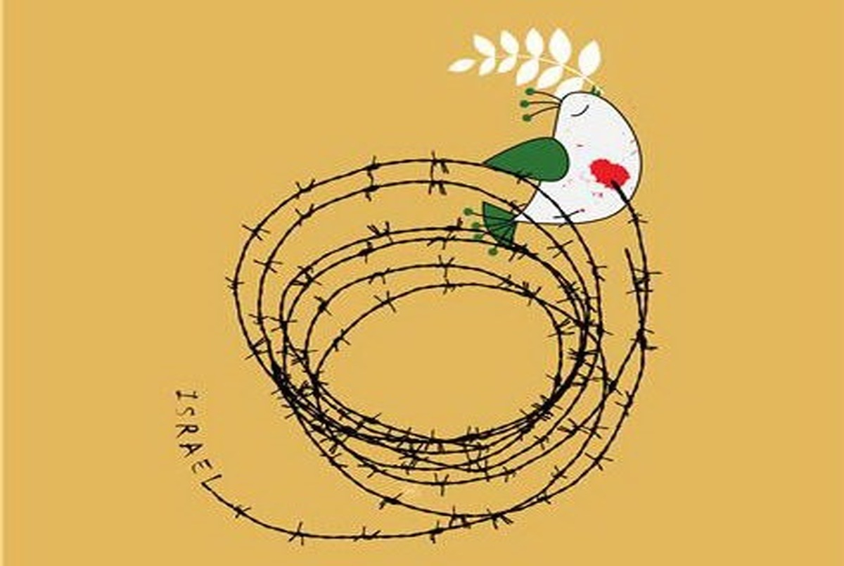 پوسترهای یک هنرمند و مظلومیت فلسطینی‌ها