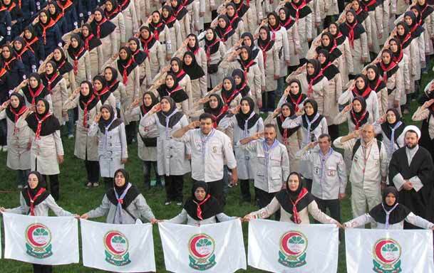 برنامه های سازمان جوانان جمعیت هلال احمر به مناسبت بزرگداشت امام خمینی(س)