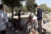 مراقبت از مبتلایان به ویروس کرونا در افراد بی‌خانمان در خوزستان