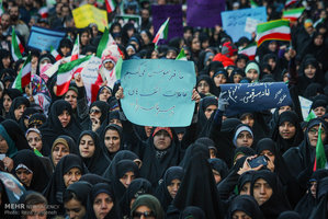 تجمع و راهپیمایی مردمی در اعتراض به آشوب های اخیر در استان 