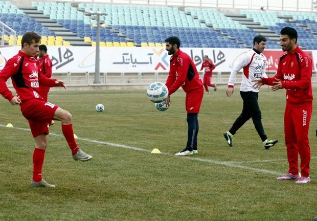 اعلام برنامه تمرین امروز پرسپولیس