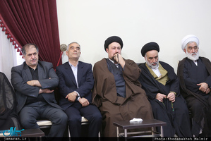 دیدارجمعی از فعالان ستادهای انتخاباتی دکتر روحانی با سید حسن خمینی