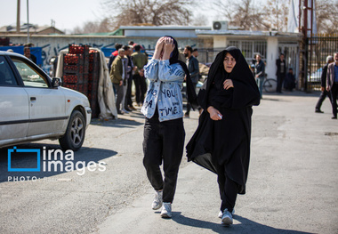 تصاویری از سقوط بالگرد ارتش در «درچه» اصفهان