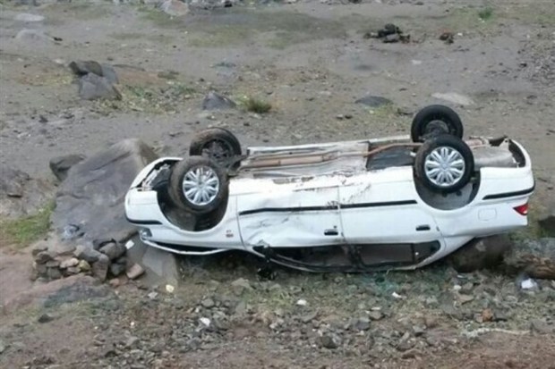واژگونی خودرو در مهریز 6 زخمی برجا گذاشت