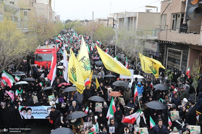 راهپیمایی باشکوه روز جهانی قدس در قم