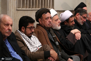 مراسم بزرگداشت شهید حاج قاسم سلیمانی و همرزمانش در حسینیه امام خمینی (ره)
