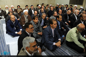 دیدار مسئولان نظام با رهبر معظم انقلاب