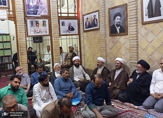 مراسم سی و هفتمین سالگرد بزرگداشت امام خمینی(س) در نجف برگزار شد