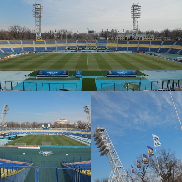 ورزشگاه پاختاکور آماده دیدار آسیایی با شهرخودرو +عکس
