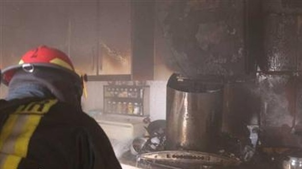 نشت گاز باعث آتش سوزی 2 واحد مسکونی در اردبیل  شد