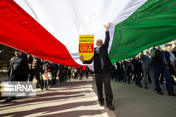تصاویر/ راهپیمایی حمایت از اقتدار و صلابت ایران در سراسر کشور