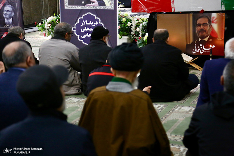 مراسم وداع با پیکر شهید امیر دریا سالار علی شمخانی