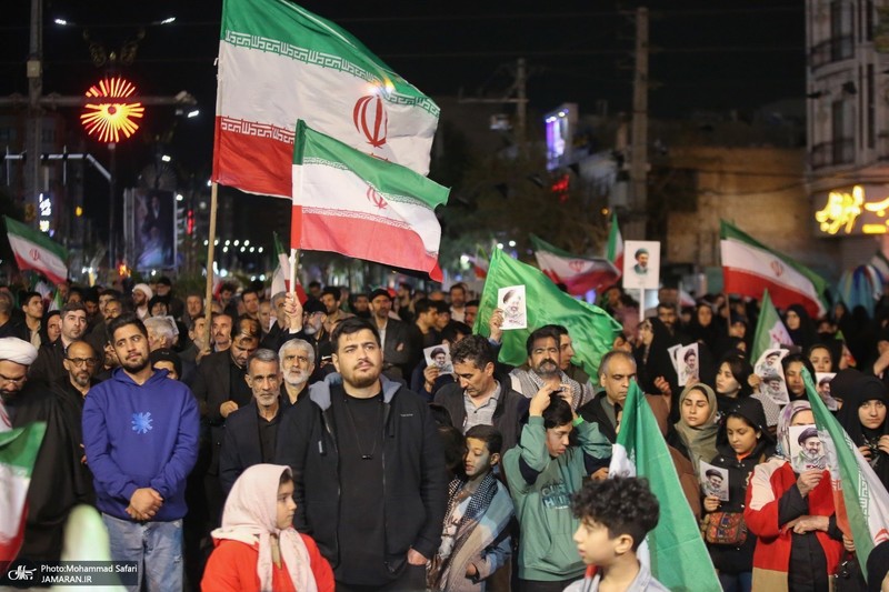 بیست و سومین شب اجتماع پرشور مردمى در رباط کریم