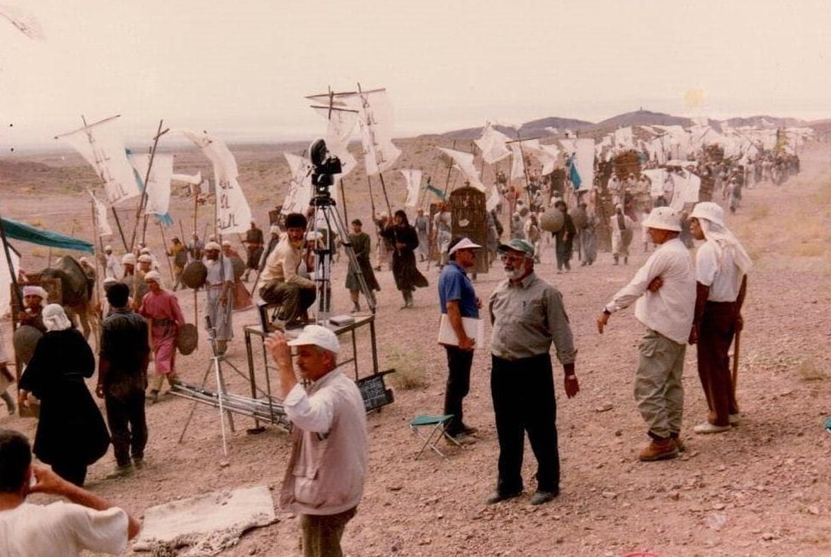 پشت صحنه سریال «تنهاترین سردار»؛ ۲۲ سال پیش+عکس