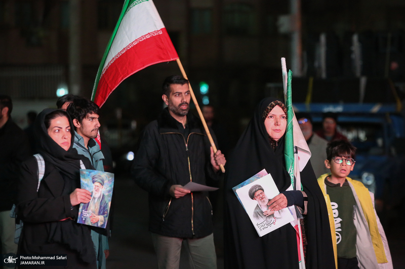 اجتماع حمایت از رزمندگان در مقابله با دشمن آمریکایی - صهیونی در پرند-۱