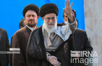 حضور رهبر انقلاب در سی و چهار مراسم سالگرد رحلت امام خمینی (س) (133)