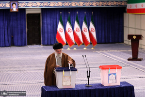 حضور رهبر معظم انقلاب در انتخابات