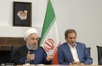 دیدار روحانی با اعضای دولت های یازدهم و دوازدهم (10)
